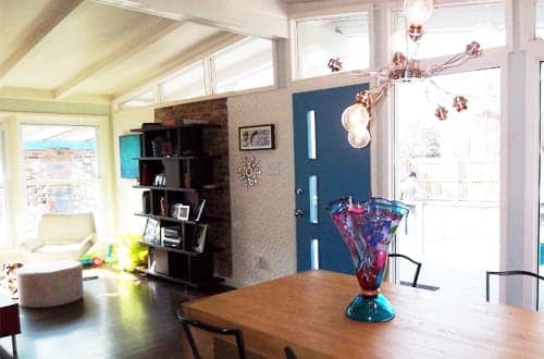 Retro Modern Front Doors offer an Exterior Face Lift